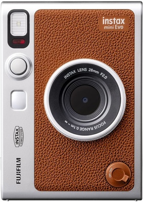 富士Instax Mini EVO Brown 复古与现代的完美融合